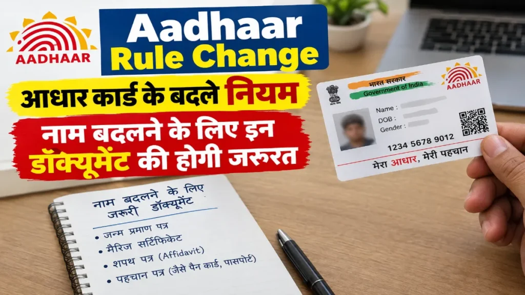 Aadhaar Rule Change 2026